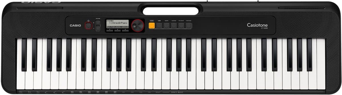 Casio CT-S200 BK - Beginners keyboard - Zwart - 61 toetsen — afbeelding 1