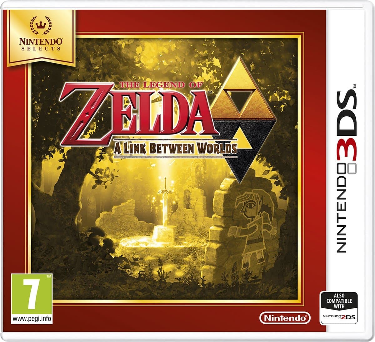 Legend of Zelda: A Link Between Worlds (Selects) - 2DS + 3DS — afbeelding 1