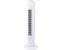 Torenventilator - Staande Ventilator - Ruimte Koelen - Oscillerende Stand - 73 cm Hoog - Wit
