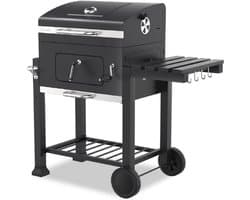 1164 Toronto Click Grillwagen, houtskoolgrill, model 2019, antraciet/roestvrij staal