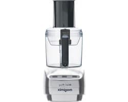 Mini Food Processor - Keukenmachine Compact - Voedsel Bereiden - Krachtige Inductiemotor - 1.7 Liter - Chroom Mat