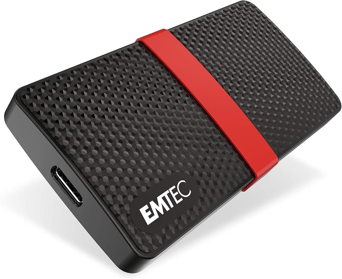 Snelle 128GB Externe SSD - USB-C 3.1 Gen 1 - Compact en Schokbestendig — afbeelding 1