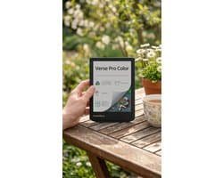PocketBook Verse Pro Color e-reader – 6 inch E Ink Kaleido 3 kleurenscherm – 16 GB – waterdicht – Sage Glow