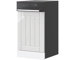 Vaatwasser paneel Lucca Hoogglans Wit Engineered Hout, jiangboyue-853889