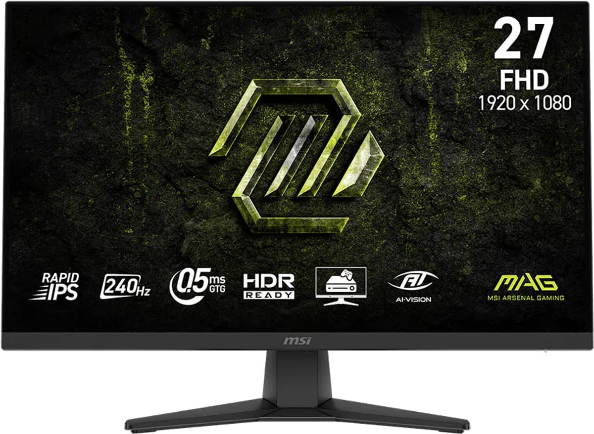 MSI MAG 272F X24 - Full HD Gaming Monitor - 240hz - 27 inch — afbeelding 1