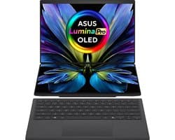 ASUS Zenbook Duo UX8407AA‑SN481WS - Dual Screen Laptop - 2x 14 inch - Touchscreen - Core Ultra 9 - 32GB/1TB