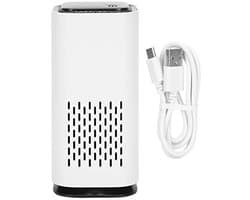 Dailygoods - Dailygoody - Mini-luchtreiniger - Rookluchtreiniger - Draagbare ionisator met HEPA-filter - USB-poort - Actieve koolverfrisser - Geschikt voor th