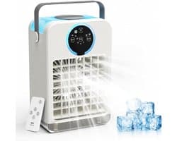 Luchtkoeler - Ventilator - Persoonlijke Koeling - 3-in-1 Functie - 700ML Tank - Wit