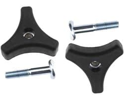 Dailygoods- Grasmaaier Handvat Vervangingsset - 2x Moeren/Bouten - 8mm Draad - Lichtgewicht/Stevig - Duurzaam/Antiroest - Moeren En Bouten