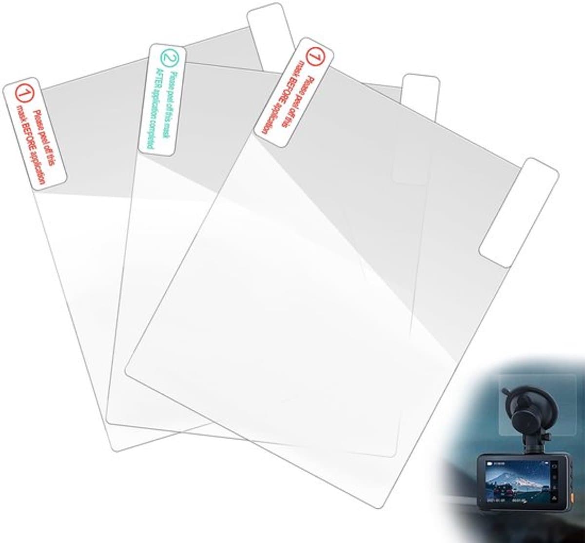 Dailygoody - Auto camera accessoires - 3 stuks - Statische stickers — afbeelding 1