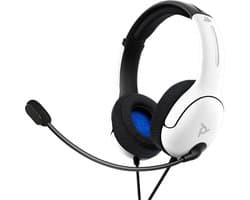 PDP Gaming LVL40 Wired Stereo Headset - White (PS5/PS4)