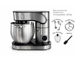 Teffo Keukenmachine 12L 2000W – deegmachine/mixer voor brood en taart – Hamurmakinesi