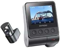 Dashcam voor Auto - Dash Cam - Dual Car Camera Recorder 1944P HD Voor- en Achtercamera - GPS Wifi Car DVR - 24U Parkeerbeveiliging - D²save Opslag