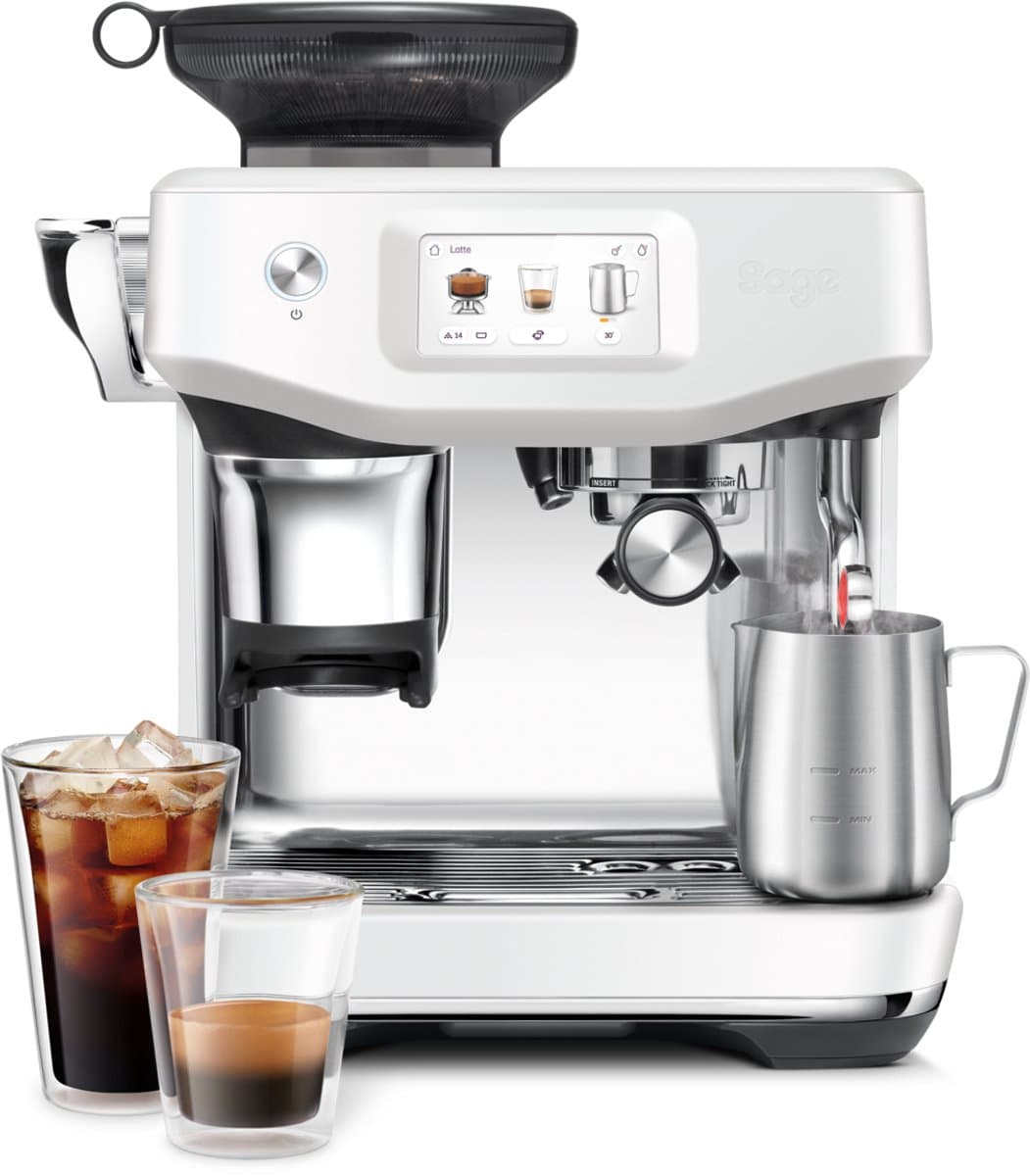 Sage the Barista Touch Impress Sea Salt SES882SST - Pistonmachine - Cold Brew - Touchscreen — afbeelding 1