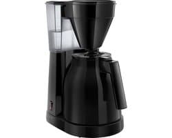 SCH® Koffiezetapparaat met Thermoskan - Koffiezetapparaat - Zwart - 24cm x 18cm x 35cm