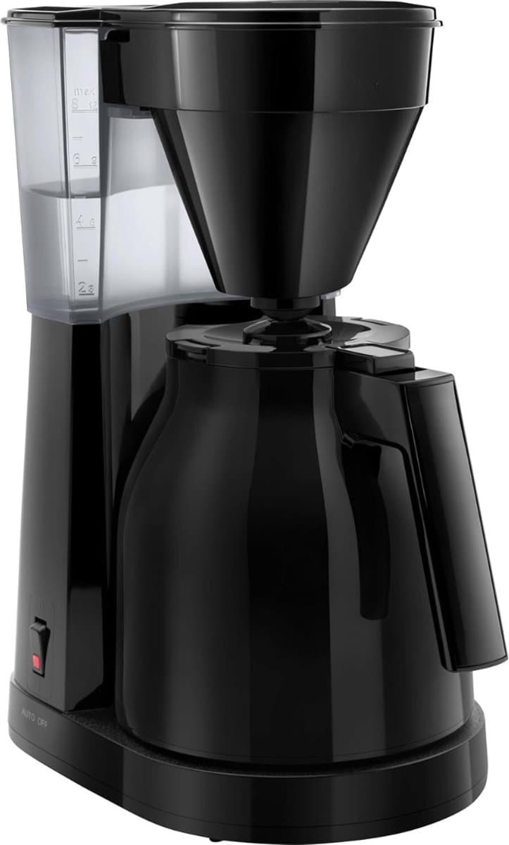 SCH® Koffiezetapparaat met Thermoskan - Koffiezetapparaat - Zwart - 24cm x 18cm x 35cm — afbeelding 1