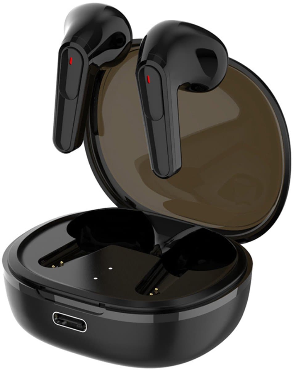 Bluetooth Oordopjes Draadloos met Oplaadcase – draadloze oordopjes - draadloze earbuds - Bluetooth 5.3 – Touch Bediening – Waterbestendig – Lange Batterijduur – In-Ear Earbuds – iPhone & Android — afbeelding 1