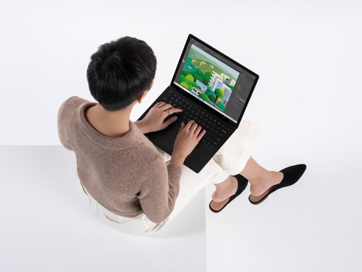 Microsoft Surface Laptop 4 13" i7 - 16GB - 512GB Zwart — afbeelding 1