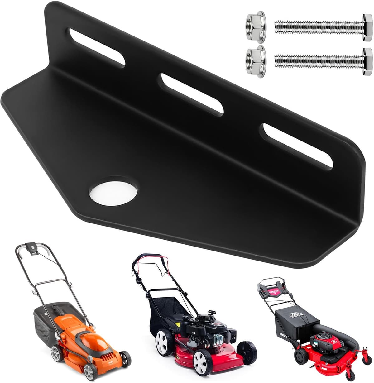 Grastractor, aanhanger, kogelkop, trekhaak, grasmaaier, universele Zero Turn grasmaaier, trekhaak adapter houder, aanhanger gazontractor (7,6-15,2 cm houder, 1,9 cm pengat) — afbeelding 1