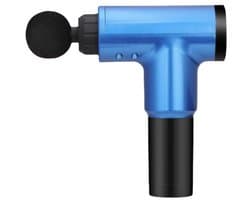 Oplaadbaar massagepistool met 6 snelheden en 4 opzetstukken, draagbaar en draadloos (EU).