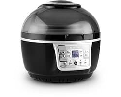 Hot Air Fryer - Oilless Fryer en Bakoven, 1400 W, 9 L, Multifunctioneel Koken, Halogeen Verwarming, Stijlvol Ontwerp