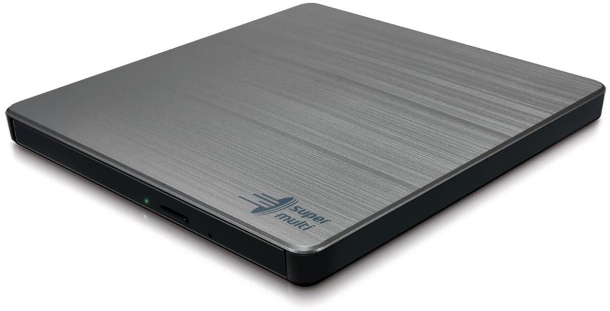HL Data Storage GP60 Externe DVD-brander Retail USB-A 2.0 Zilver — afbeelding 1