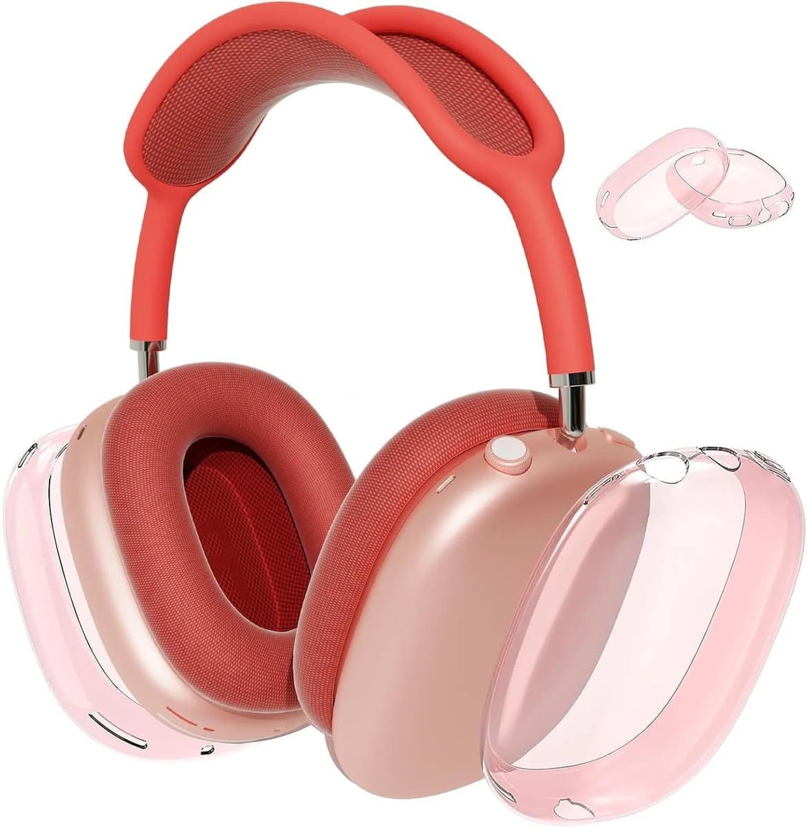 Shieldcase TPU Cover bescherming geschikt voor Airpods Max 1/2 - Schokbestending - Beschermhoes voor koptelefoon - Roze — afbeelding 1