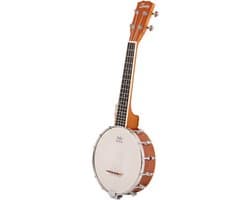 Banjolele - Combinatie Banjo & Ukulele - Voor Beginners - Sapele Body - Naturel