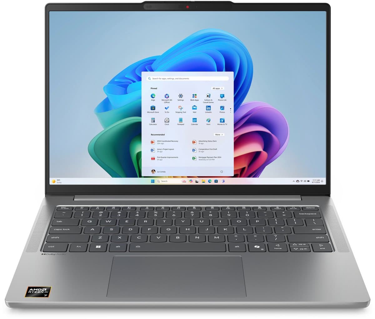 Lenovo IdeaPad Slim 5 14ARP10 - 83HT003MMH - QWERTY — afbeelding 1