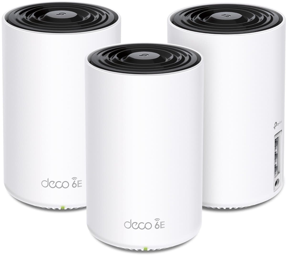 TP-Link Deco XE75 Pro (3-pack) Tri-band (2.4GHz / 5GHz / 6GHz) Wi-Fi 6E (802.11ax) With Internet. — afbeelding 1