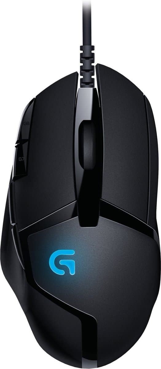 Logitech G402 Hyperion Fury - Bedrade Gaming Muis - Zwart — afbeelding 1