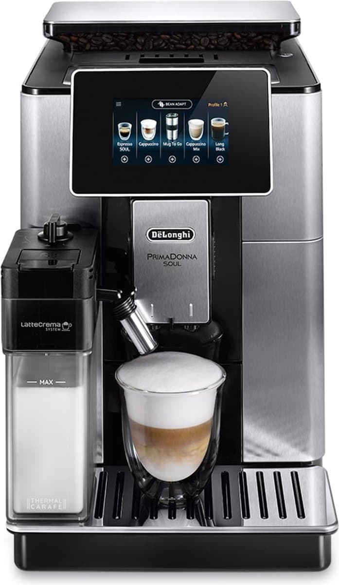 De'Longhi PrimaDonna soul - Espresso apparaat - 4.3"display APP - LatteCreama system — afbeelding 1