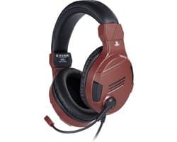 Bigben Stereo Gaming Headset V3 - PS5 & PS4 - Rood