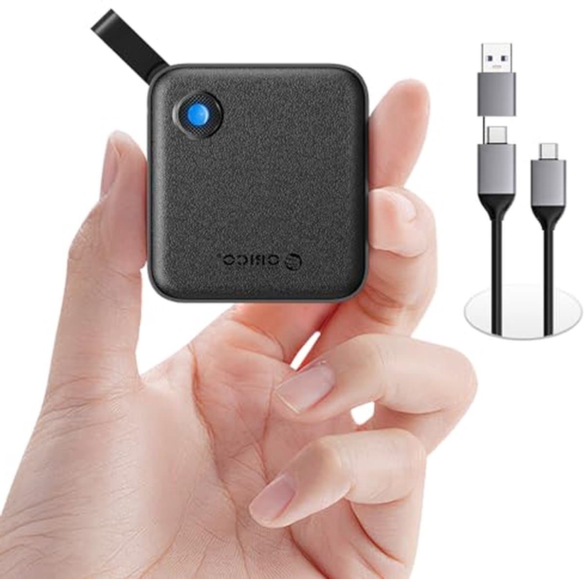 Externe SSD - Draagbare Opslag - Bestanden Opslaan - Hoge Snelheid - 4TB - Zwart — afbeelding 1