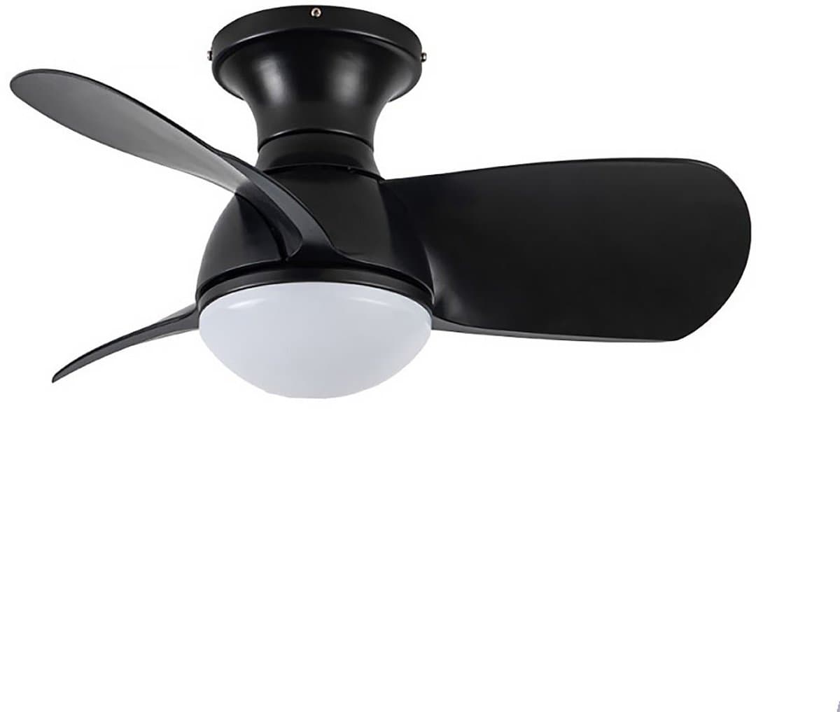 CristalRecord - Plafondventilator Epona Mini Ø 64 cm zwart — afbeelding 1