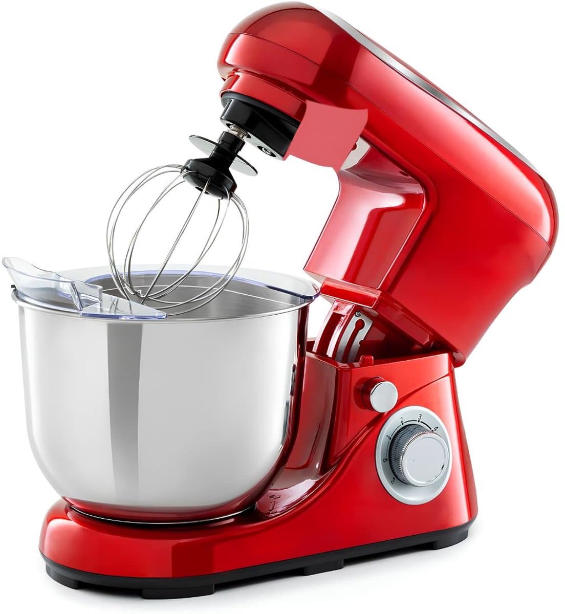 LNMsolutions® Keukenrobot - Keukenmachine - Keukenmixer - Rood - 33cm x 23cm x 38cm — afbeelding 1