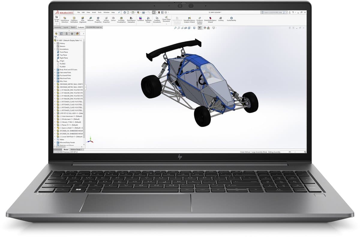 HP ZBook Power G9 - 15.6" FHD - Intel Core i7-12800H - 512 GB - 32 GB - NVIDIA RTX A2000 - Windows 11 Pro — afbeelding 1