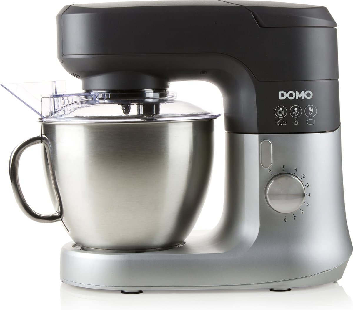 DOMO DO9182KR - Keukenmachine - 4,5L + Accessoires — afbeelding 1