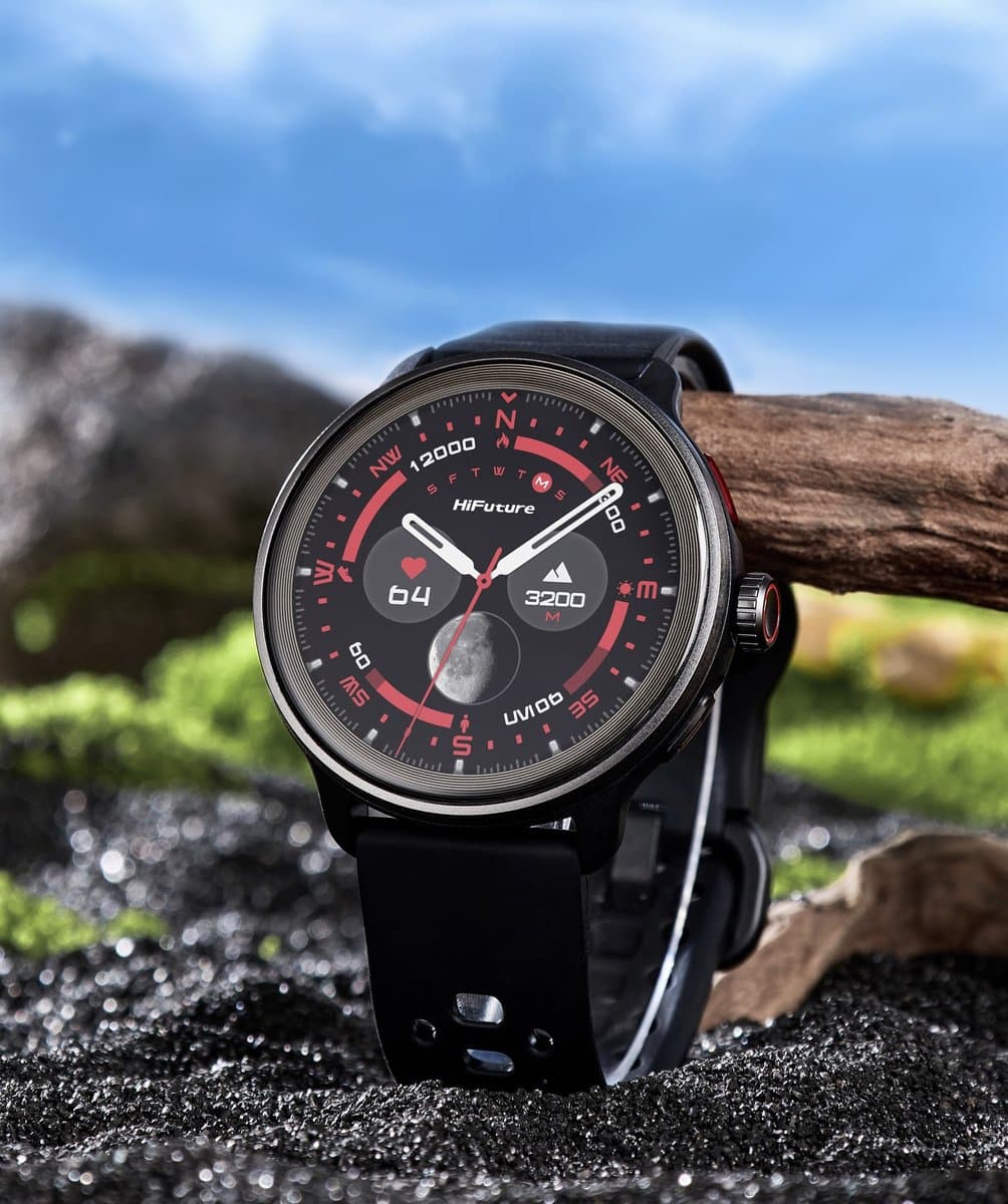 HiFuture VELA Smartwatch – Elegant Design, Bluetooth Bellen & AI-assistent — afbeelding 1
