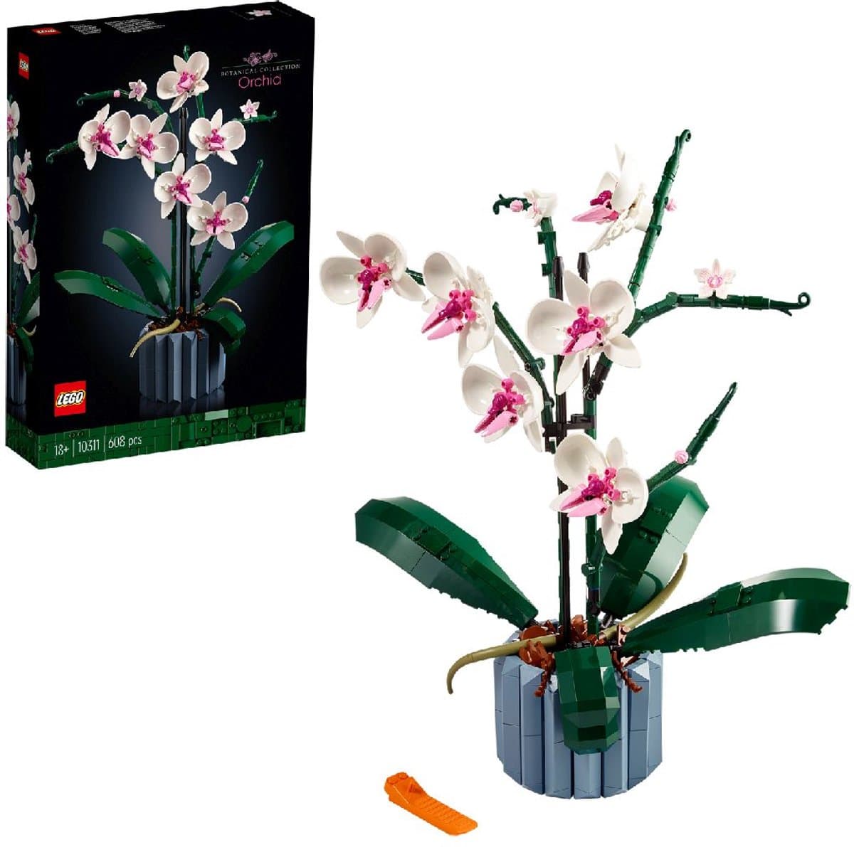 LEGO Botanical Collection - Orchidee Constructiespeelgoed — afbeelding 1