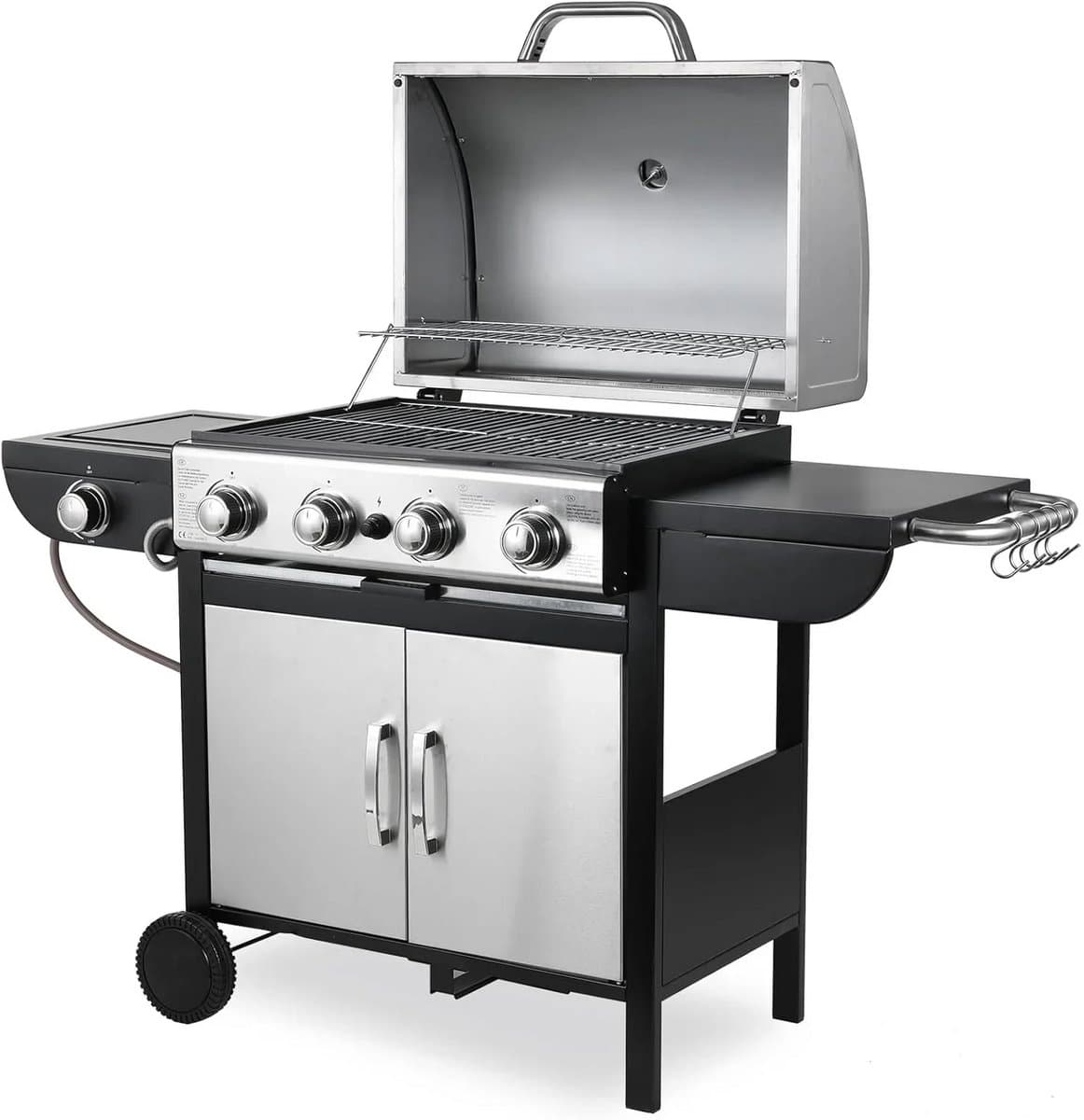 Betaalbare Goederen® gas bbq - buitenkeuken - RVS - Barbecue - barbeque - barbecues - gas - familie - eten gezelligheid — afbeelding 1