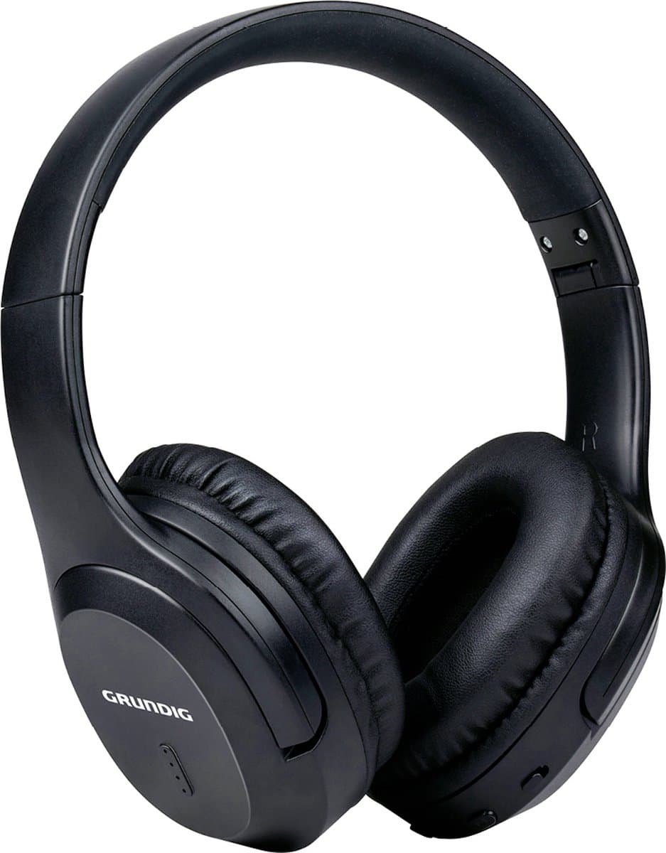 Grundig Bluetooth Koptelefoon - Hoofdtelefoon Draadloos - Over Ear Koptelefoon met 40 Uur Afspeeltijd - Draadloze Koptelefoon met Microfoon - Incl. Audio kabel 3.5mm en USB-C Oplaadkabel — afbeelding 1