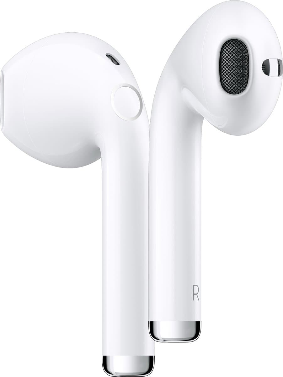 Draadloze Oordopjes Bluetooth 5.3 - Oordopjes met Microfoon - Lange Batterijduur - Ergonomische & Stevige Pasvorm - Witte EarBuds — afbeelding 1
