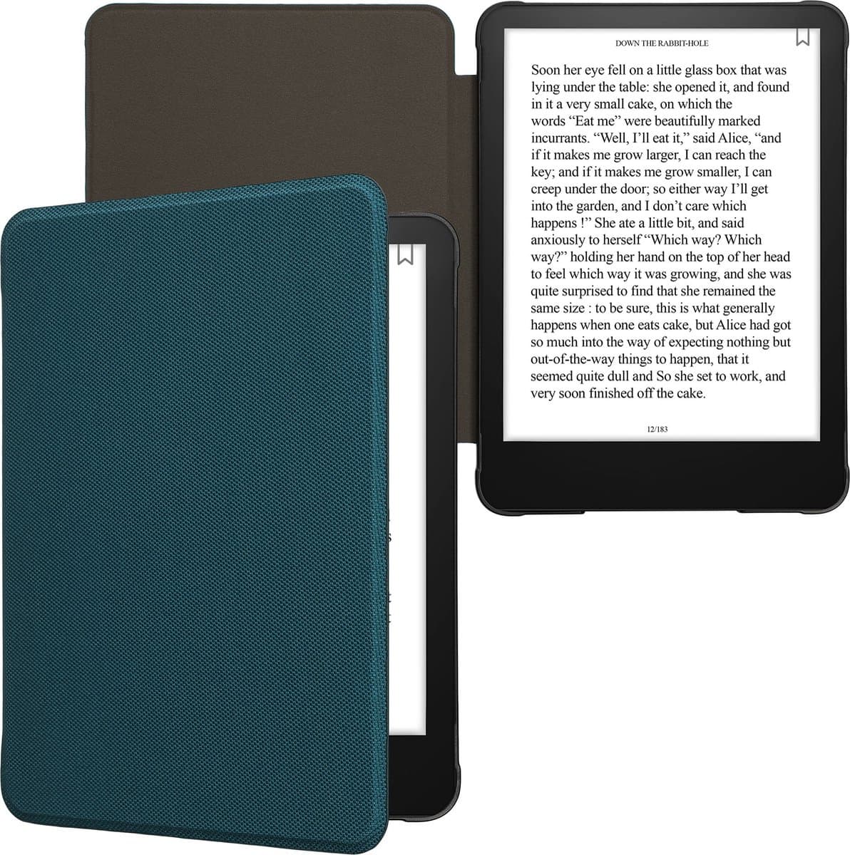 kwmobile Hoesje geschikt voor Amazon Kindle Paperwhite (2024)/Colorsoft - Nylon eReader case geschikt voor Amazon Kindle Paperwhite (2024)/Colorsoft — afbeelding 1