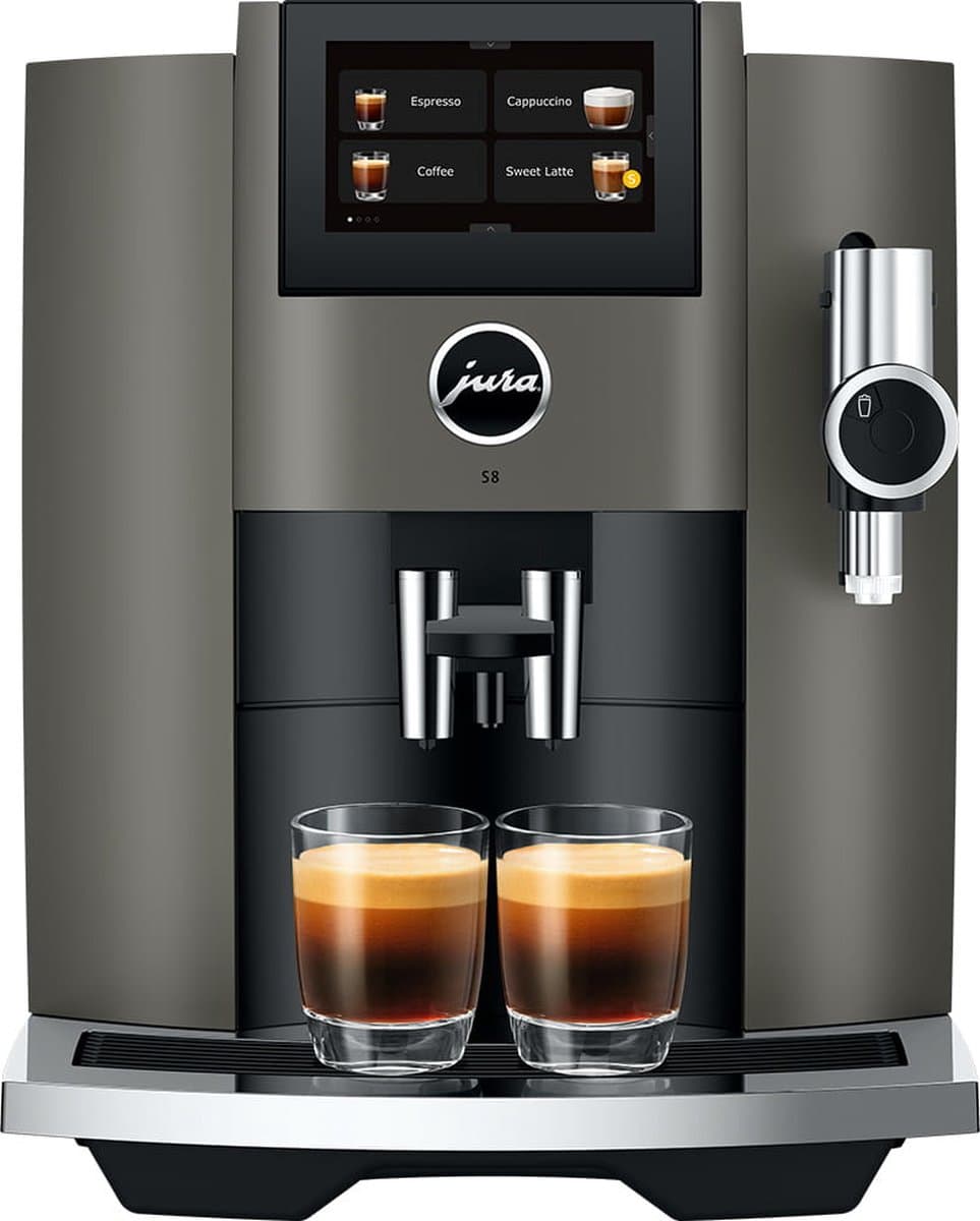 JURA - S8 Dark Inox (EB) - Volautomatische espressomachine — afbeelding 1
