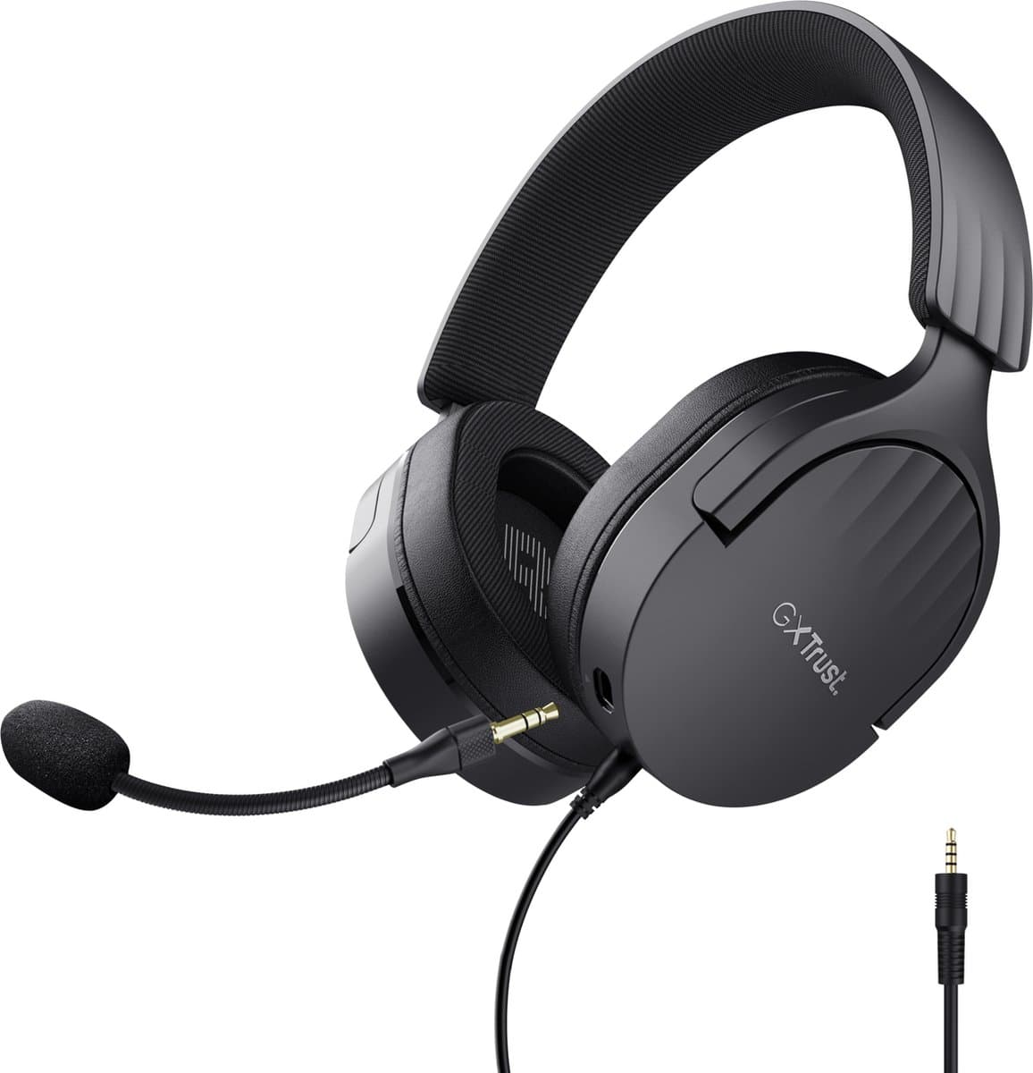 Trust GXT 489 Fayzo - Gaming Headset - Multiplatform - geschikt voor PS4/PS5 - 3.5mm - Zwart — afbeelding 1