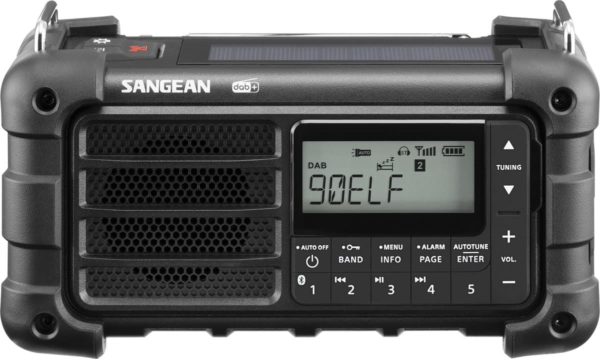 Sangean MMR-99 DAB+ Midnight Black FM/DAB+ noodradio — afbeelding 1