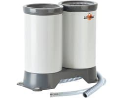 Draagbare Glas Spoelapparaat - Kleur Grijs - Compacte Drukspoelboy