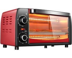 Mini Oven - Kleine Oven Elektrisch - Veelzijdig Koken - Energiebesparend - 12L - Zilver