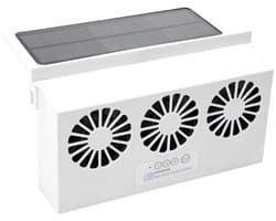 Zonne Auto Raamuitlaatventilator, Zonne-Energie Auto Ventilator